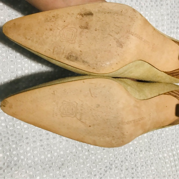 Manolo blahnik suede kitten heel - Picture 10 of 14